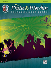 TOP PRAISE AND WORSHIP INSTRUMENTAL SOLOS TROMBONE BK/CD cover Thumbnail